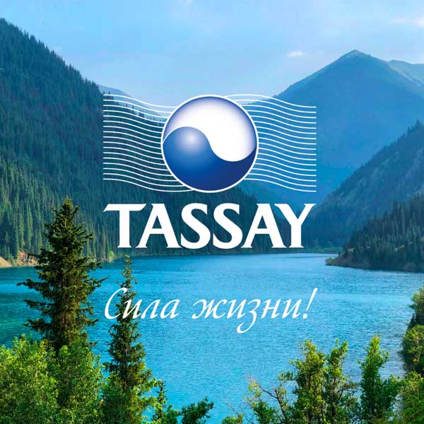 Вода минеральная Tassay 0.5 литра, газ, стекло, 12 шт. в уп.
