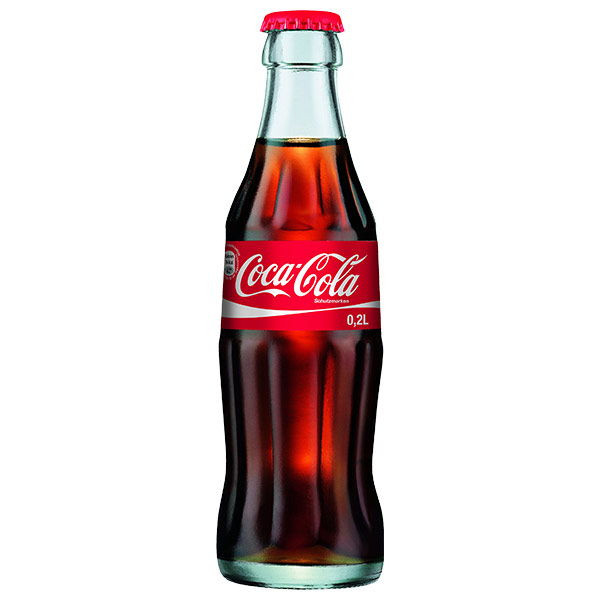 Coca-cola / Кока Кола импорт 0.2 литра, стекло, 24 шт. в уп.