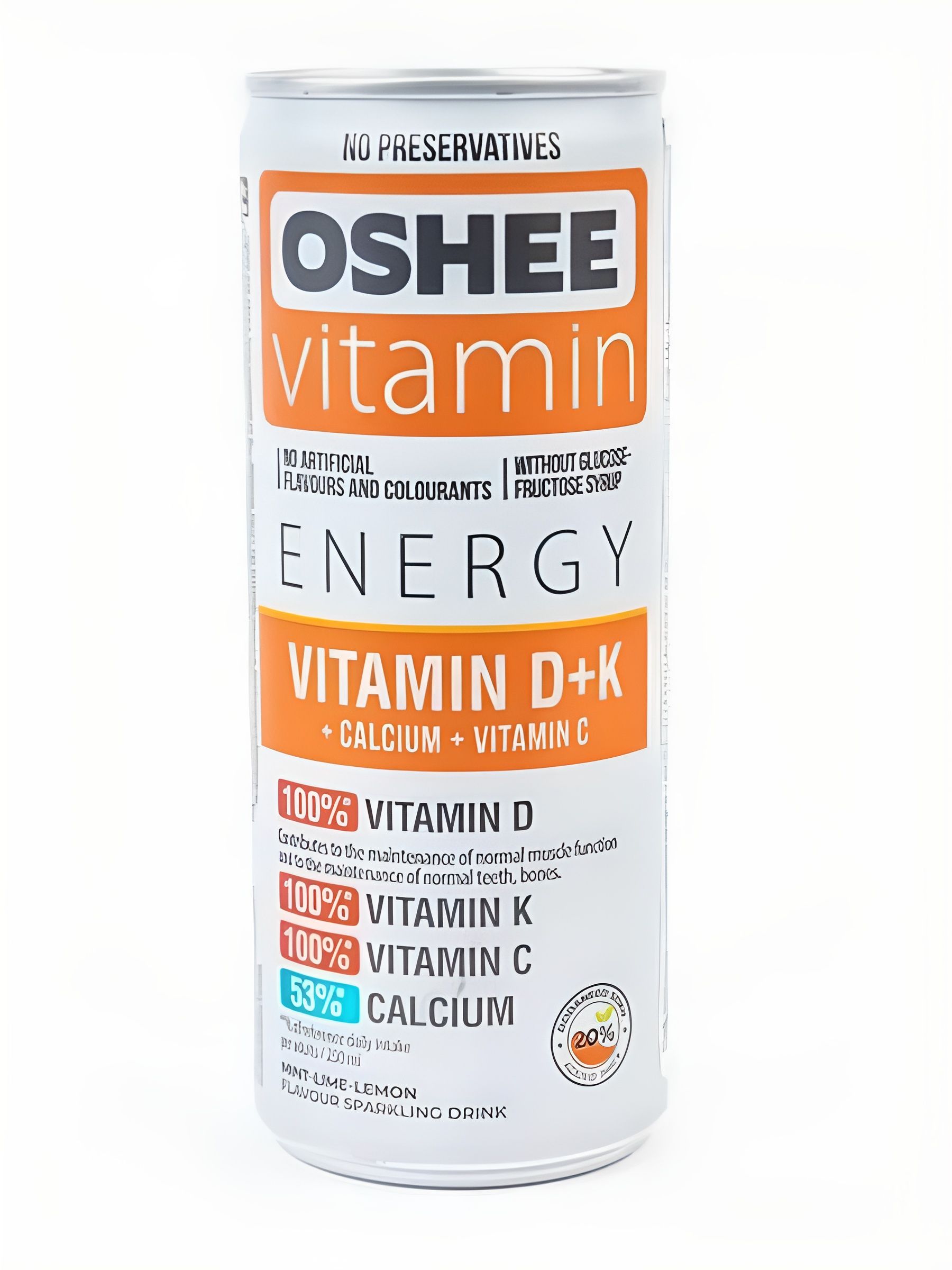 Напиток витаминизированный Oshee Vitamin D+K, 0,25л х 24шт