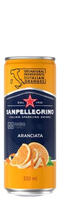 San Pellegrino (Сан Пеллегрино) - "Апельсин" 0.33л