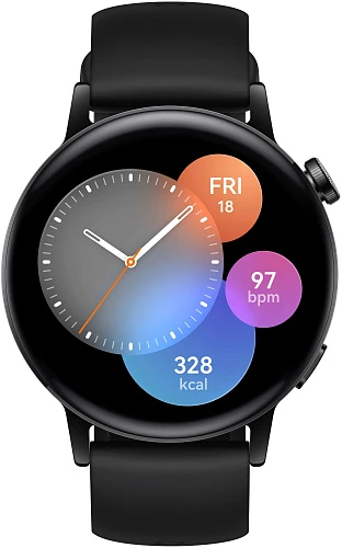 Умные часы HUAWEI Watch GT 3 Active 42 мм (Чёрный)