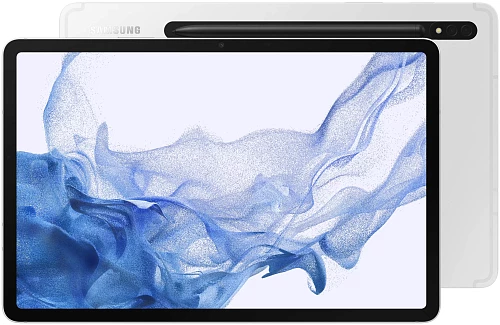 Планшет Samsung Galaxy Tab S8 11"" X700 8/128GB Wi-Fi (RU/A) (Cеребристый, 128 ГБ, 8 ГБ, RU, Wi‑Fi)