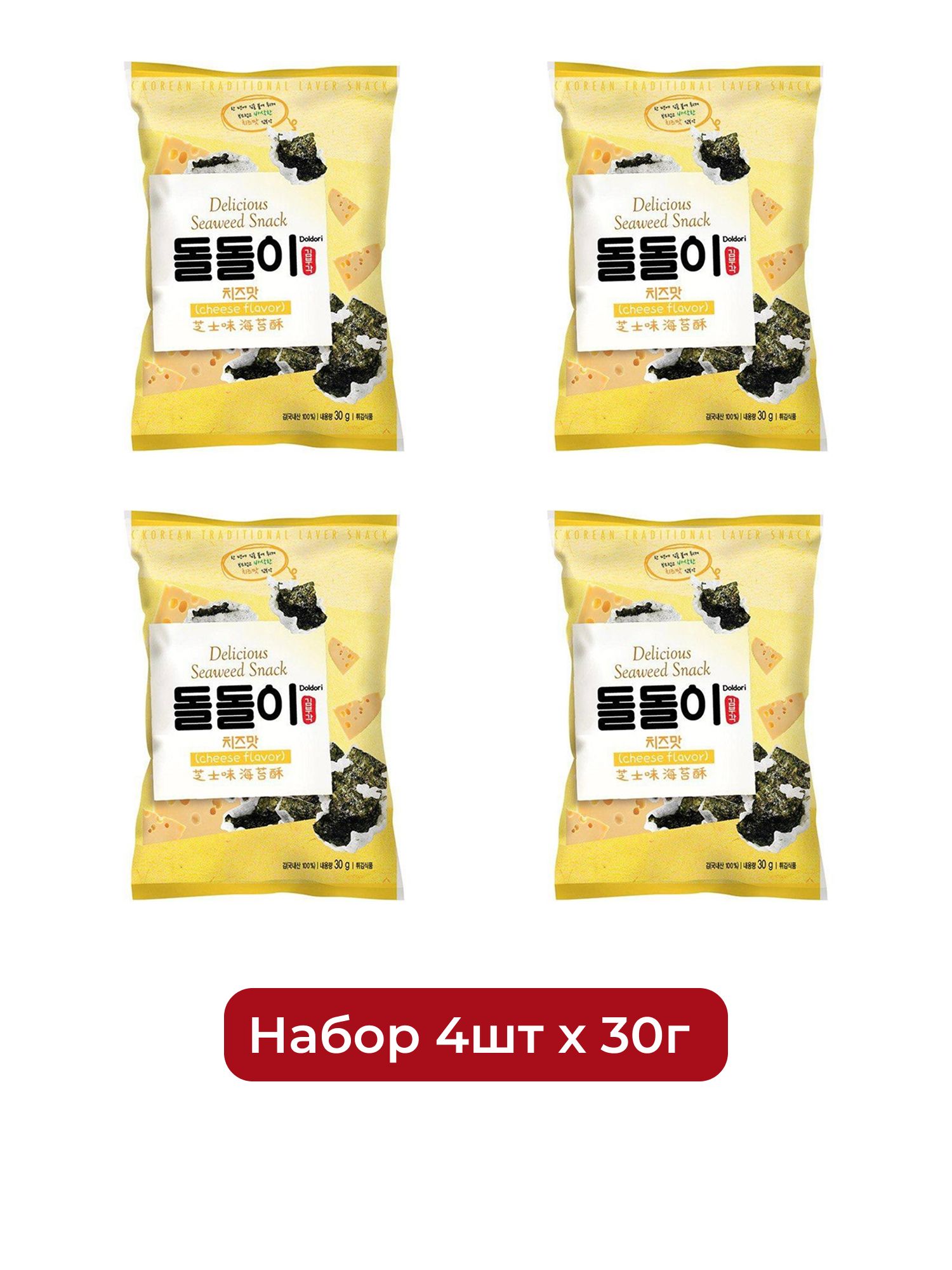 Капуста морская Doldori в кляре сыр, 30г х 4шт.