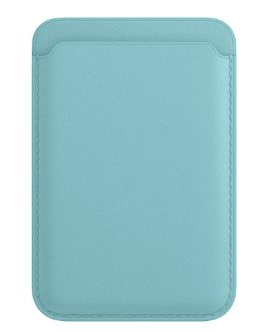 Картхолдер Leather Wallet (Голубой)