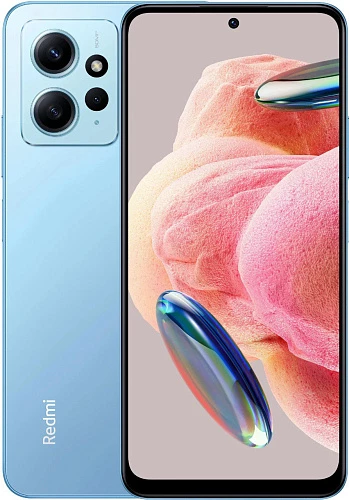 Смартфон Xiaomi Redmi Note 12 4G 8/256GB Global (Голубой, Global, 256 ГБ, 8 ГБ)