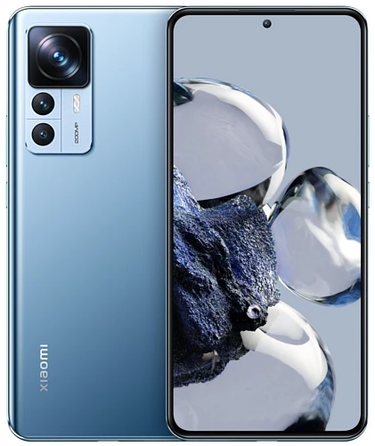 Смартфон Xiaomi 12T Pro 12/256GB Global (12 ГБ, 256 ГБ, Голубой, Global)