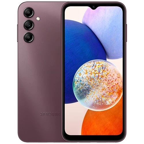 Смартфон Samsung Galaxy A14 4/64 GB (4 ГБ, 64 ГБ, Бордовый)