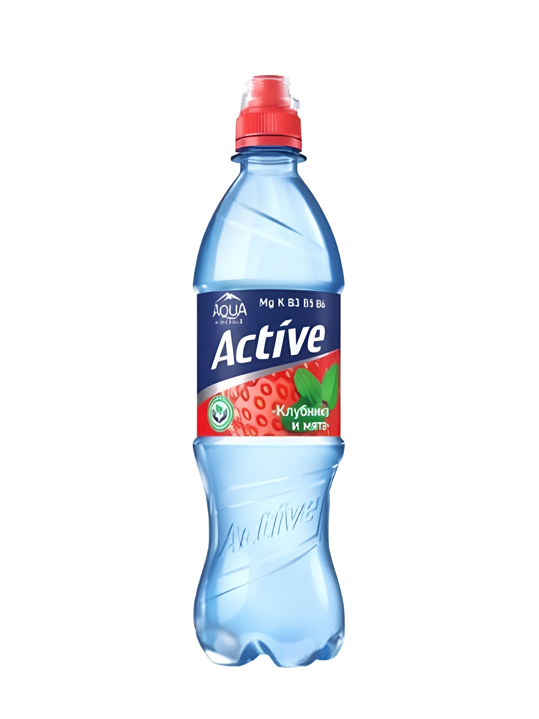 Аква Минерале (Aqua Minerale) питьевая негазированная, клубника и мята, 500 мл x 12 шт