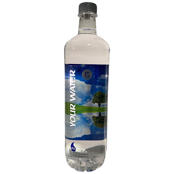 Вода Darida Your Water 1 литр, без газа, пэт, 12 шт. в уп.