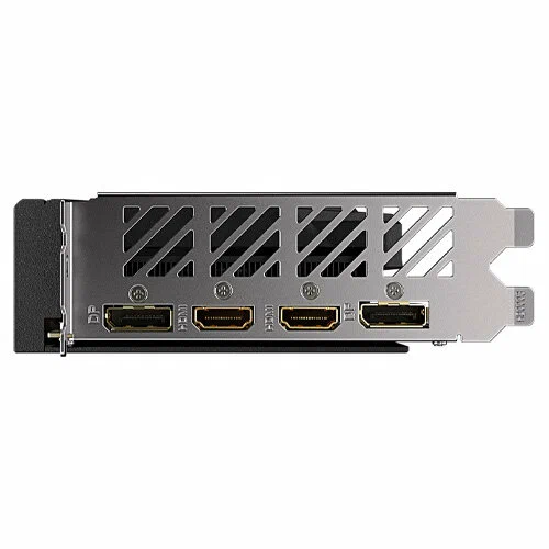 Видеокарта Gigabyte GeForce RTX 4060 8192Mb, Windforce OC 8Gb (GV-N4060WF2OC-8GD) 2xHDMI, 2xDP, Ret (Чёрный)