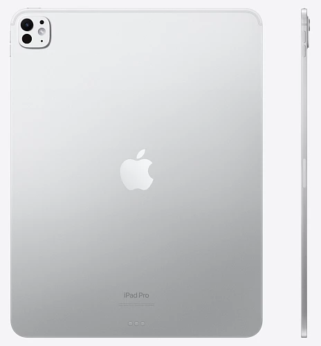 Планшет Apple iPad Pro 13 (2024) 256GB Wi-Fi + Cellular (Wi‑Fi + Cellular, 8 ГБ, 256 ГБ, Серебристый)