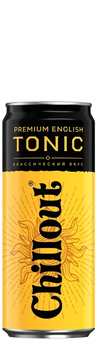 Тоник ChillOut - "Premium English Tonic" 0.33л