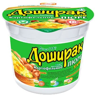 Пюре Доширак б/п курица 40гр.