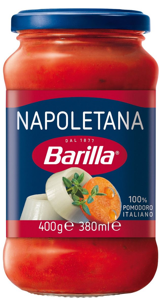 Соус томатный Barilla Наполетана с овощами, 400г х 6шт.