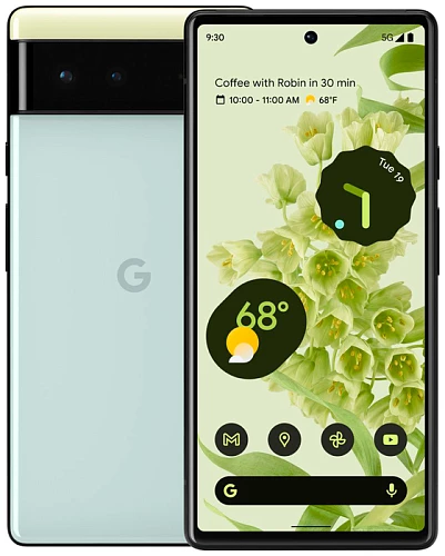 Смартфон Google Pixel 6 8/128GB Global (8 ГБ, 128 ГБ, Зелёный, Global)