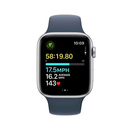 Умные часы Apple Watch SE 44мм (2023) (44mm, Серебристый M/L, M/L)