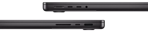 Ноутбук Apple MacBook Pro 14 2023 (M3 Max 14-Core, GPU 30-Core, 36GB, 1TB) (MRX53, Черный, 1 ТБ, 36 ГБ)