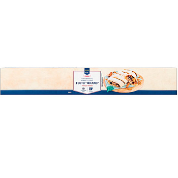 Тесто Фило Metro Chef 15-17 шт замороженное 500 гр