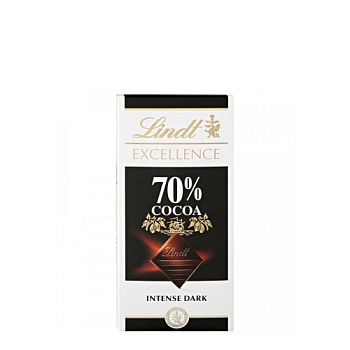 Шоколад горький 70% какао Lindt Excellence 100г