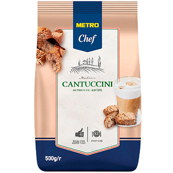 Печенье Metro Chef миндальное Cantuccini 500 гр