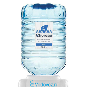 Вода Chureau 18.9 литров в одноразовой таре