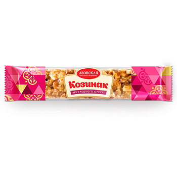 Козинак Азовская кондитерская фабрика из грецкого ореха 60 гр