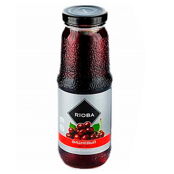 Вишневый сок Rioba 0.25 литра, 8 шт. в уп.