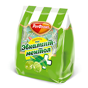 Карамель Рот Фронт Эвкалипт-ментол 250 гр