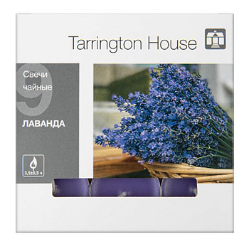 Свечи чайные Tarrington House ароматические Лаванда 9 шт.