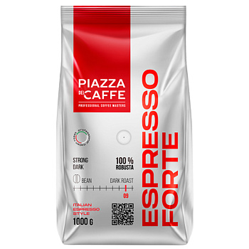 Кофе Piazza del Caffe Espresso Forte зерно 1 кг