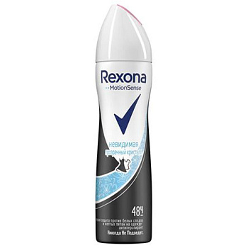 Дезодорант-спрей Rexona Women Невидимая Прозрачный кристалл 150 мл
