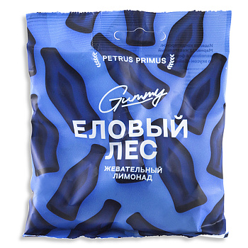 Жевательный мармелад Petrus Primus Gummy Еловый лес Байкал 70 гр