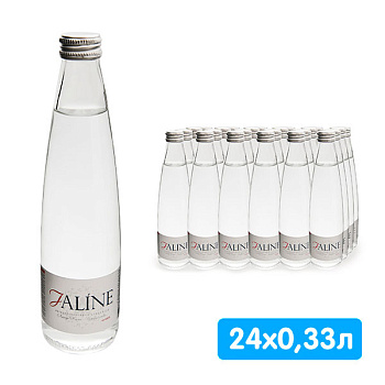 Вода Jaline 0.33 литра, без газа, стекло, 24 шт. в уп.