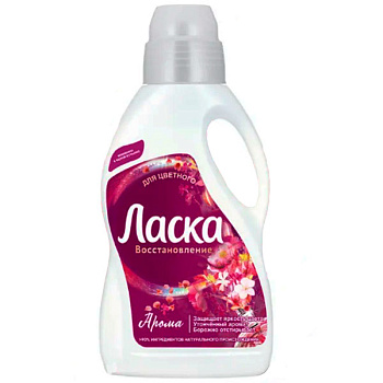 Гель для стирки Ласка Арома-Уход 0.9 л