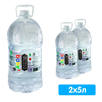 Вода Sienergy Baby для детей 0+ 5 литров, 2 шт. в уп.