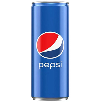 Pepsi-Cola / Пепси Кола импорт 0.33 литра, ж/б, 12 шт.в уп.