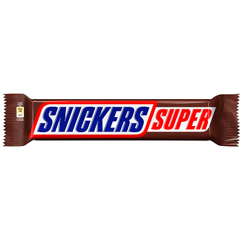 Шоколадный батончик Snickers Super 80 гр