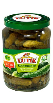 Корнишоны маринованные по-берлински "Lutik" 720 мл