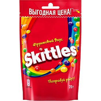 Драже Skittles Фрукты 70 гр