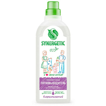 Пятновыводитель Synergetic биоразлагаемый 1 литр