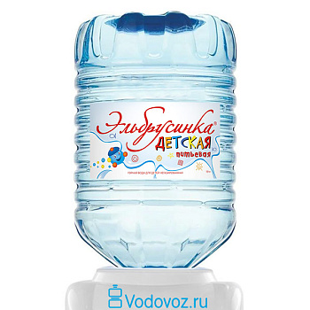 Вода Эльбрусинка 19 литров в одноразовой таре