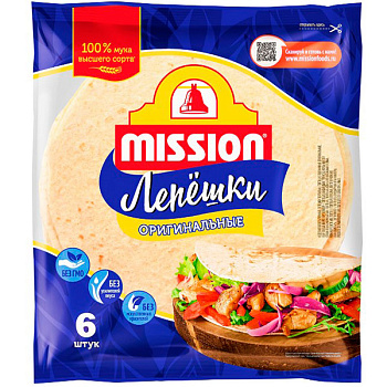 Тортильи пшеничные Mission 250 гр