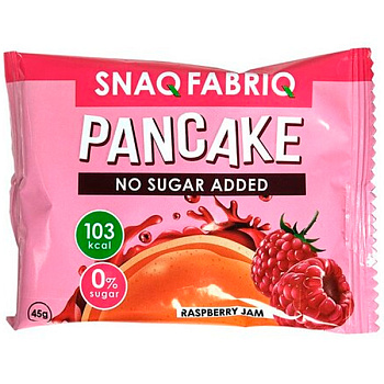 Панкейк Snaq Fabriq малиновый джем без сахара 45 гр