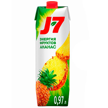 Сок J7 / Джей Севен Ананас 0.97 литра