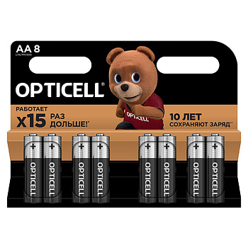 Батарейки Opticell Basic AA 8 шт