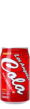 Газированный напиток Sangaria (Сангария) - Кола 0.35л ж/б