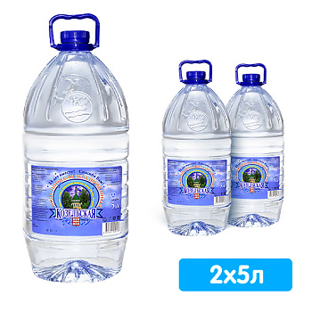 Вода Козельская 5 литров, 2 шт. в уп.