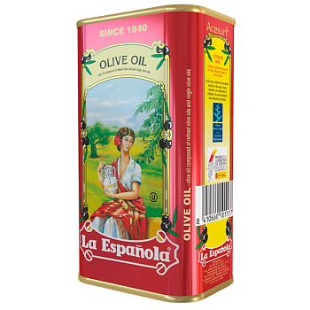 Масло оливковое La Espanola ж/б 1 литр