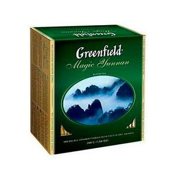 Чай Greenfield / Гринфилд Magic Yunnan (100пак)