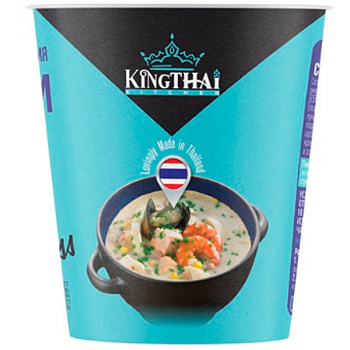 Крем-суп быстрого приготовления King Thai Kitchen морепродукты 30 гр